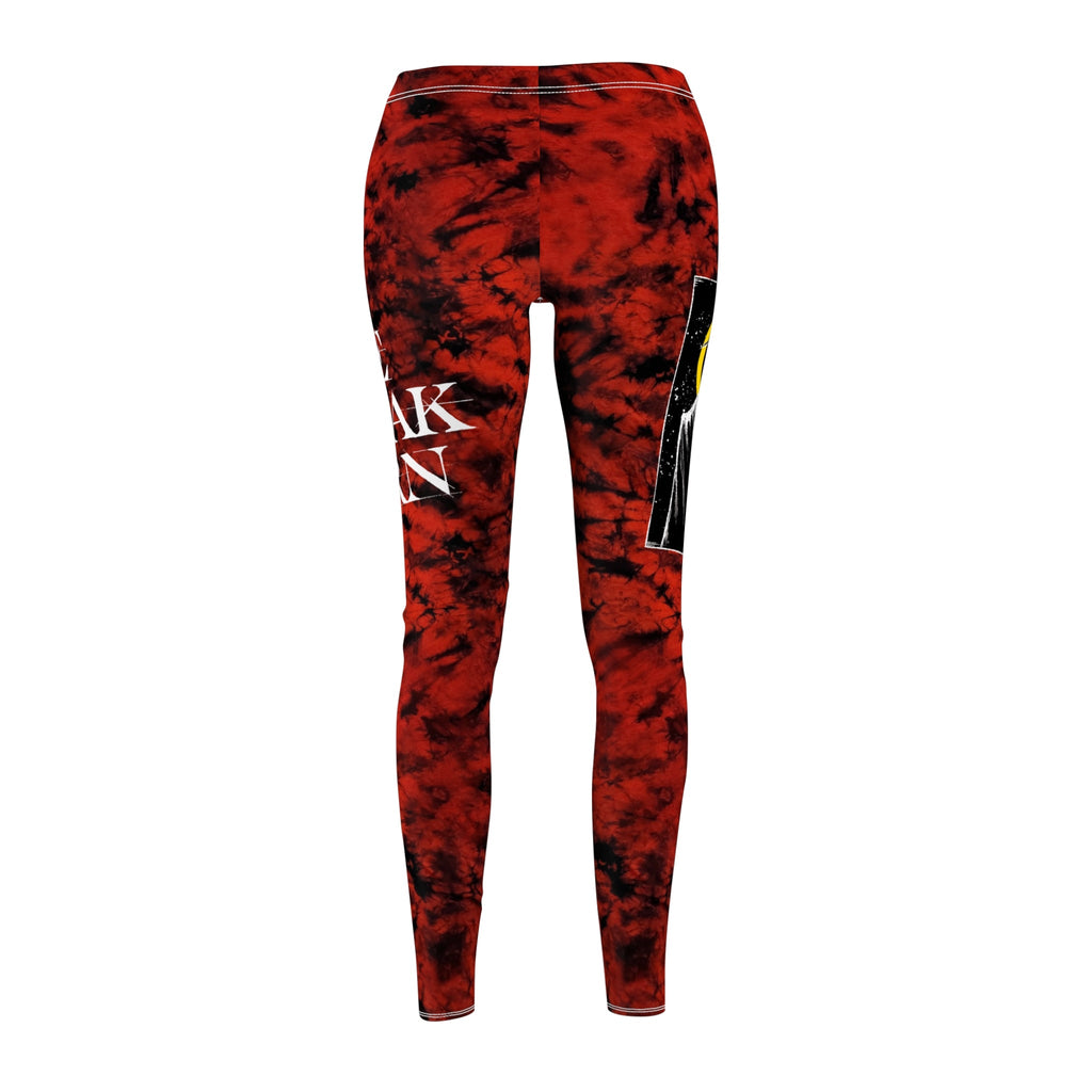 Let The Weak Burn Leggings Scorched