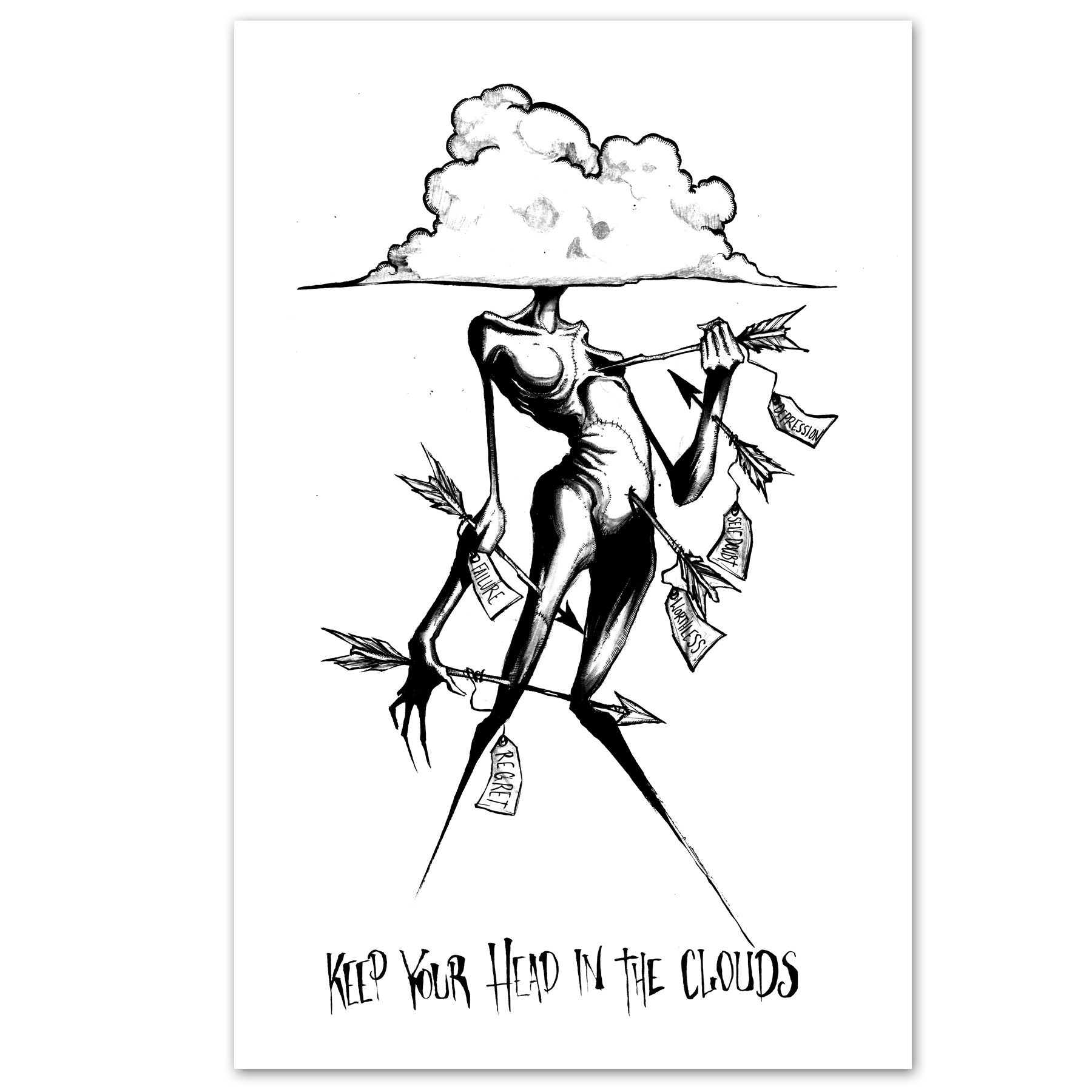 Head in the Clouds Print