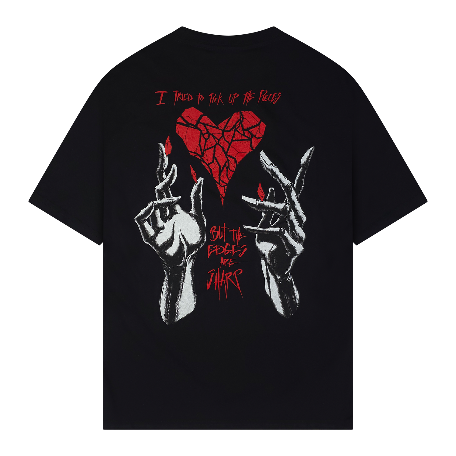 Sharp Edges T-Shirt Black